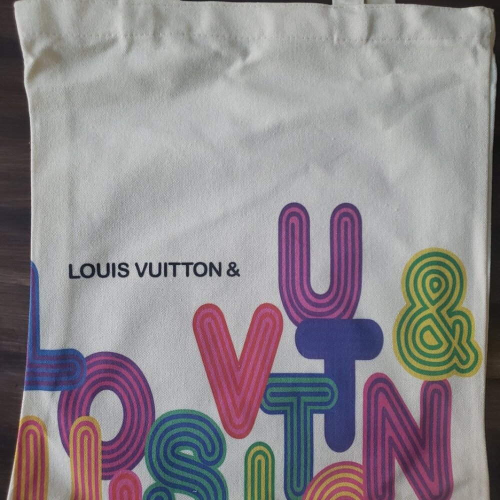 Louis Vuitton Novelty Canvas Eco Tote Bag